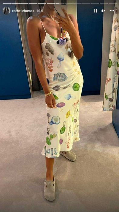 Сатенена лятна рокля