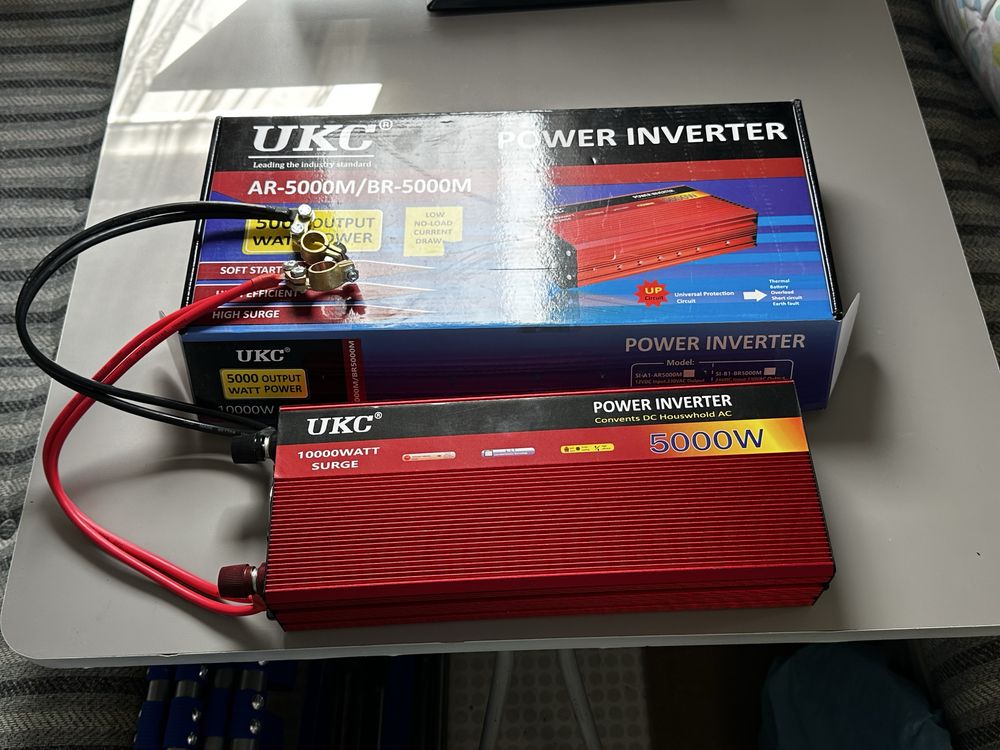 Power inverter 5000 output watt power