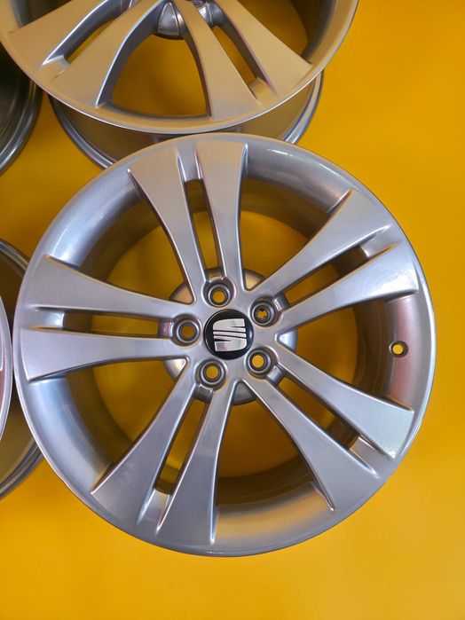 4 Jante Aliaj 5x100 17'' OEM Seat Leon 1 Seat Ibiza Seat Arona
