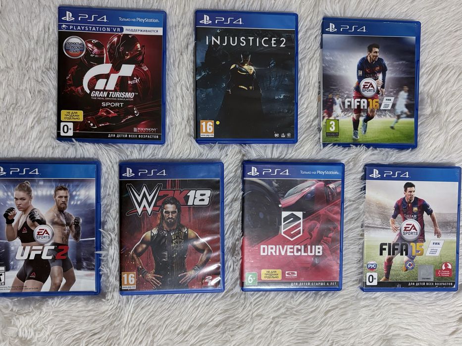 Продаю игры для PlayStation 4 — отличная подборка!