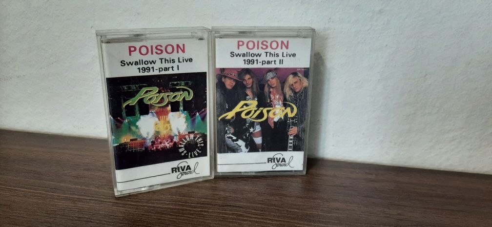 Аудио касети POISON Swallow This Live 1991-part I - POISON Swallow thi