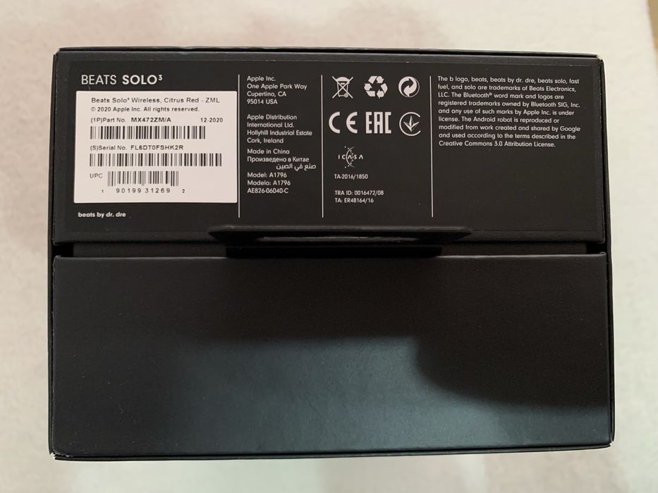 Casti wireless Beats Solo 3 rosii