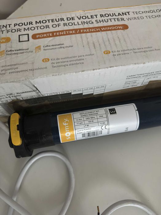 Motor rulou Somfy LT 50 Jet 10/17