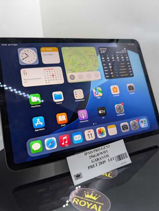 Amanet Royal : Ipad PRO Gen 3 256 GB Wifi / Stare Buna / Garantie