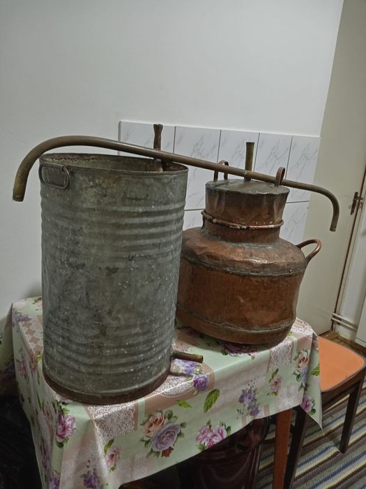 Vand cazan de cupru