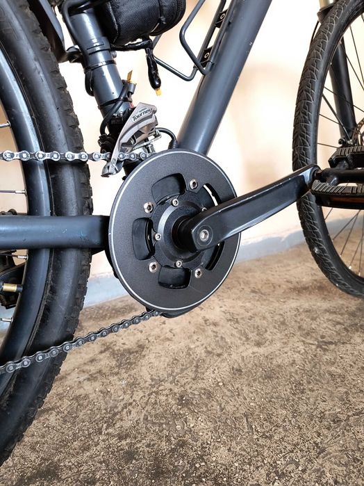 Cross GRX7 electrica , cauciuc Tannus.motor Tongsheng 350W, suspensie