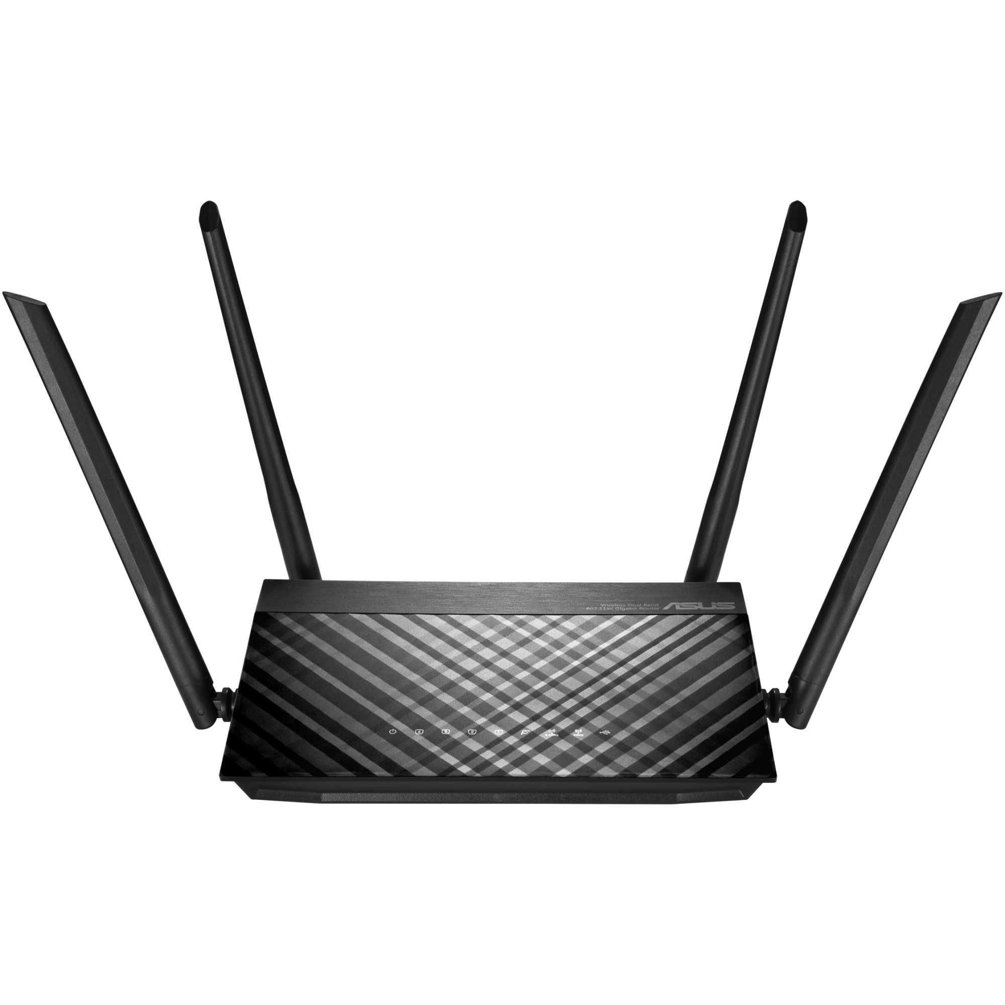 Router WiFi Gigabit ASUS RT-AC58U AC1300 USB Dual Band Nou Garantie