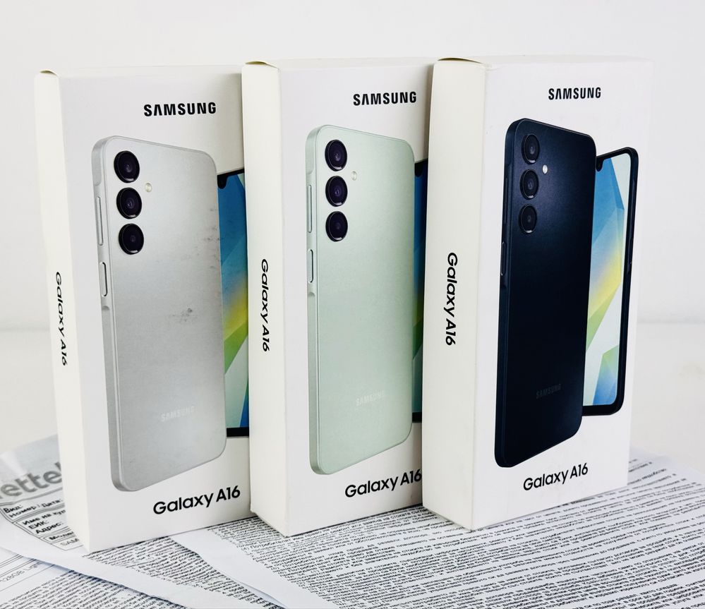 НОВ! Samsung Galaxy A16 128GB Green / Black / Grey 3г. Гаранция!