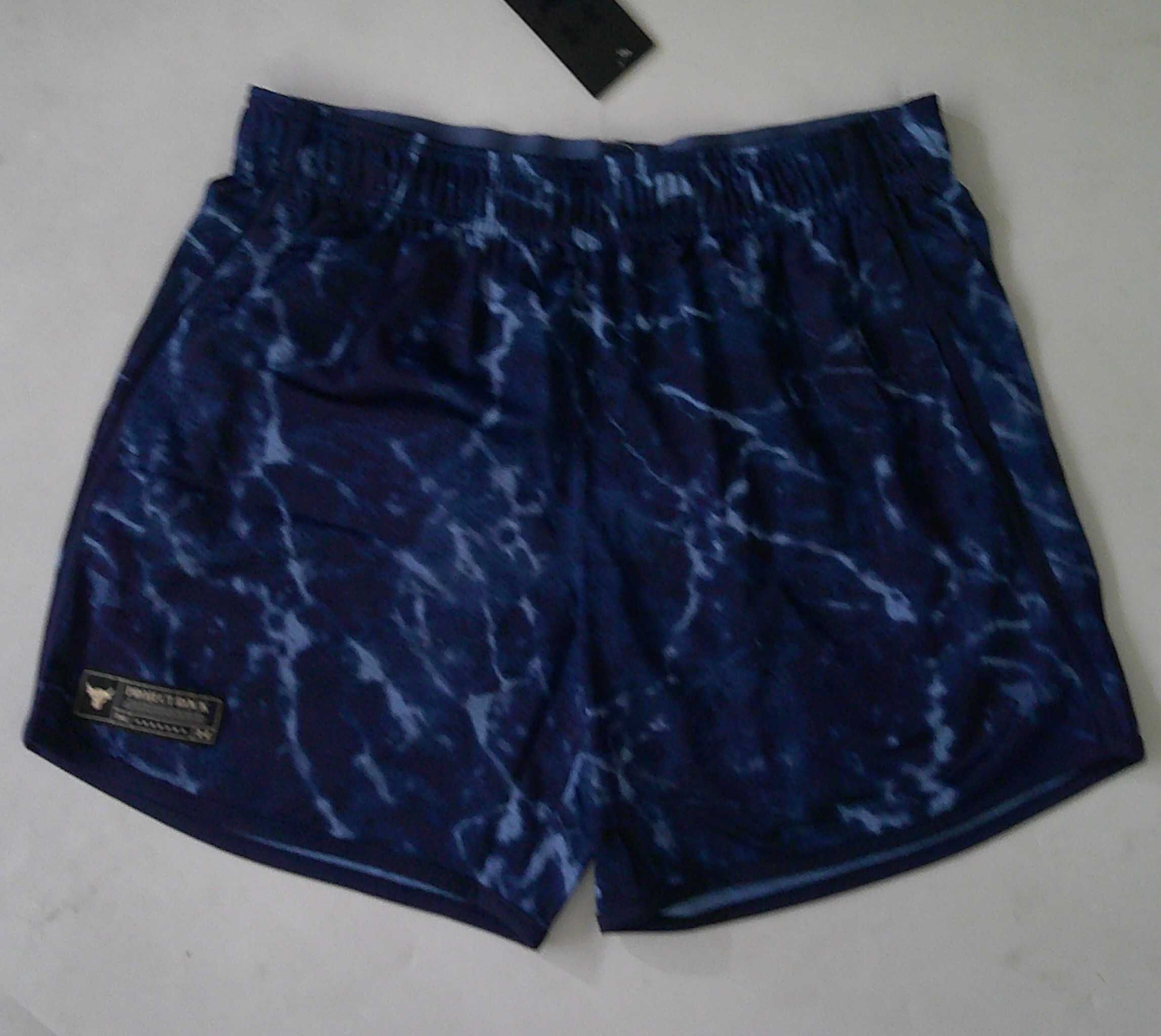Under Armour Project Rock мъжки тъмно син комплект от Сащ