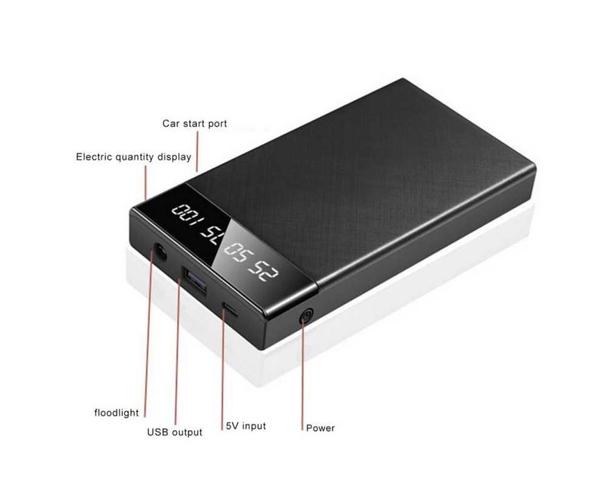 Стартерно устройство, 1000A, 12V, 10 000mAh
