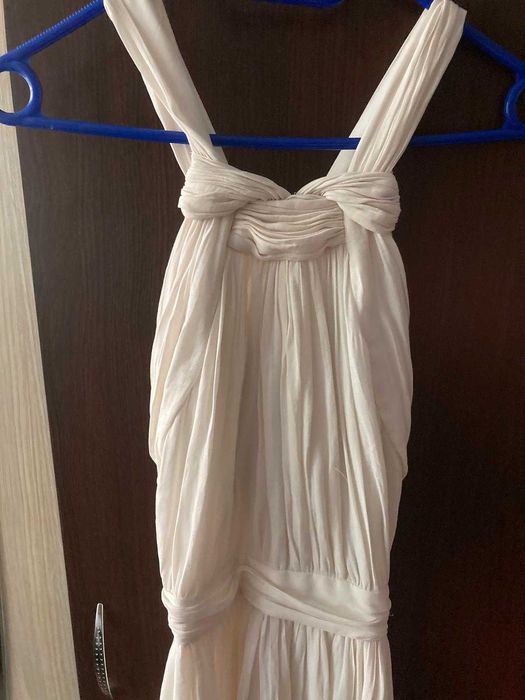 Rochie alba de vara Zara