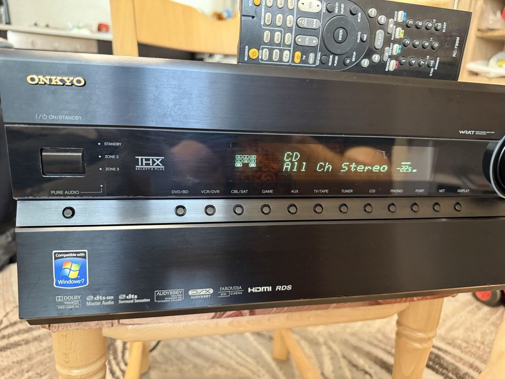 Onkyo TX-NR807 Мощен ресивър