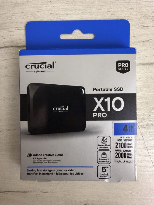 Crusial X10 PRO 4TB Бесплатная доставка