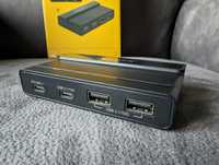 Delock 64054 Hub extern USB 3.1 Tip-C USB Type-C 10 Gbps si Tip A
