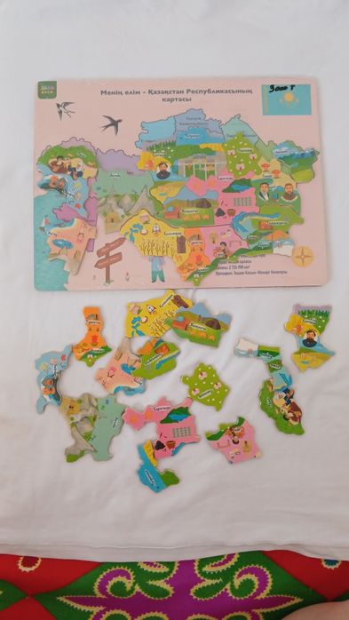 Ойыншық,бал-әуен,ҚР картасы