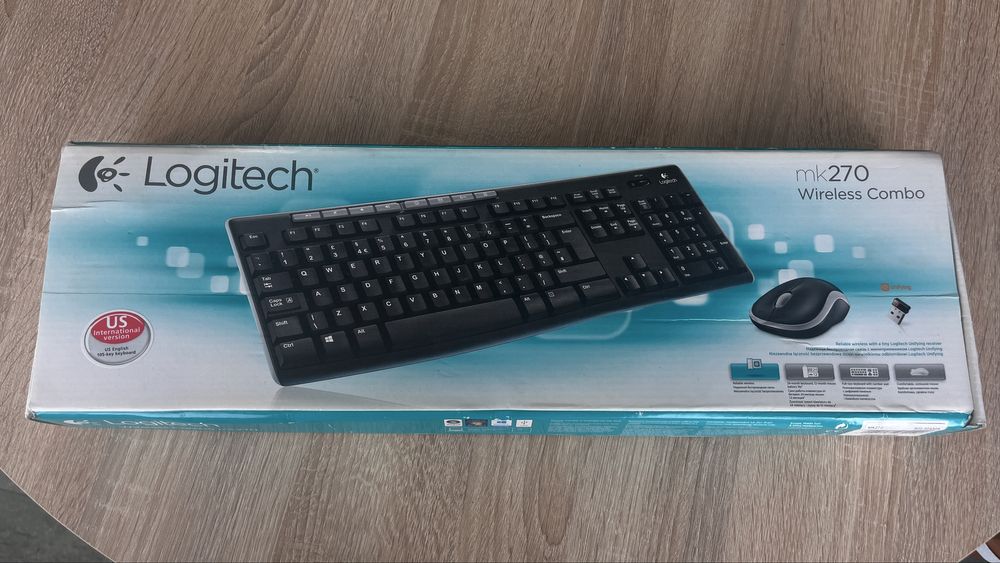 Безжична клавиатура Logitech mk270