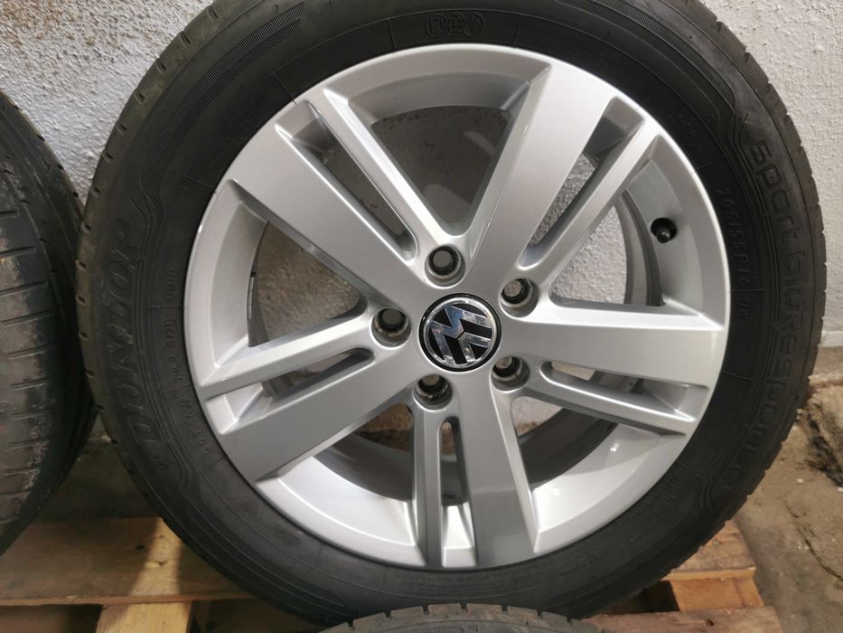 Jante Originale Vw Golf 6 / Golf 7. R 16 cu anvelope de vara