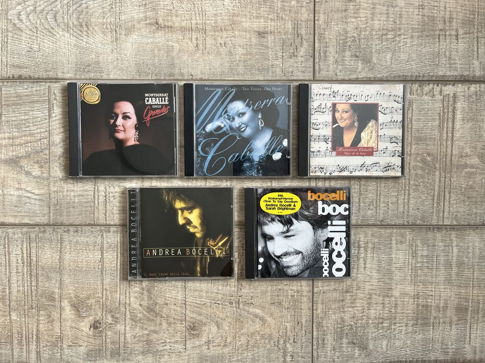 Cd-uri originale Montserrat Caballe/Andrea Bocelli