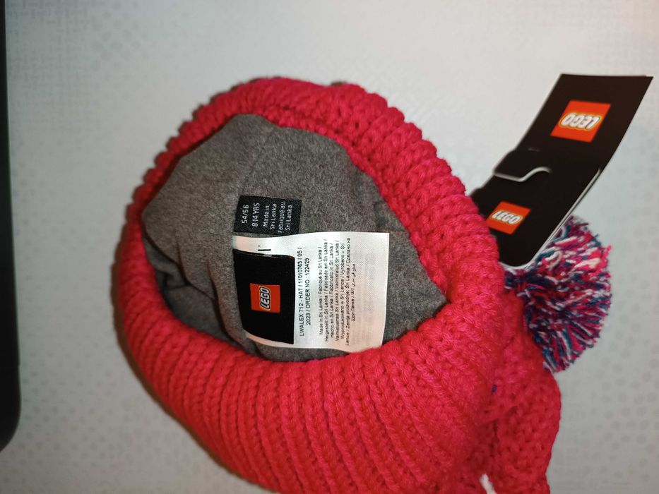 Caciula LEGO® Alex 712 - Rosie marime 54-56cm