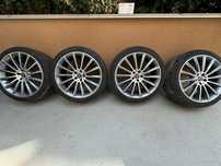 Jante Mercedes Benz 20 inch himalya grey glossy turned + Cauciucuri