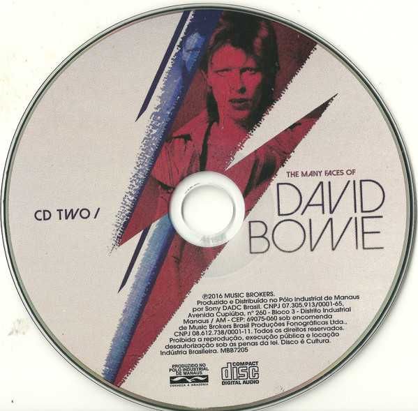 3xCD The Many Faces of David Bowie (A Journey Through the Inner World)