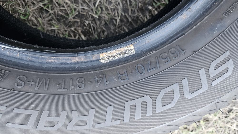 2бр гуми 165 70 14 дот 23 вредещайн