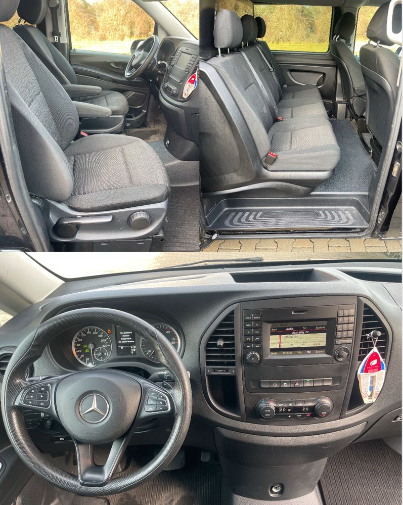 Mercedes benz Vito 114 cdi L3 - 5 locuri + marfa - motor 2.2 - 2016