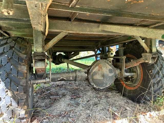 Remorca cu tractiune,grup,marca Schwarz Germania