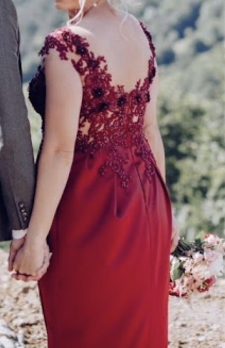 Rochie eleganta de nunta / de nasa, marimea M
