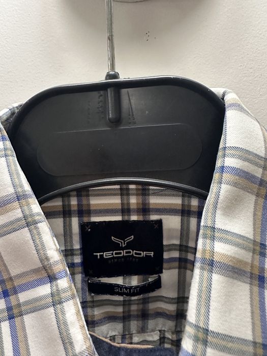 Мъжла памучна риза Teodor