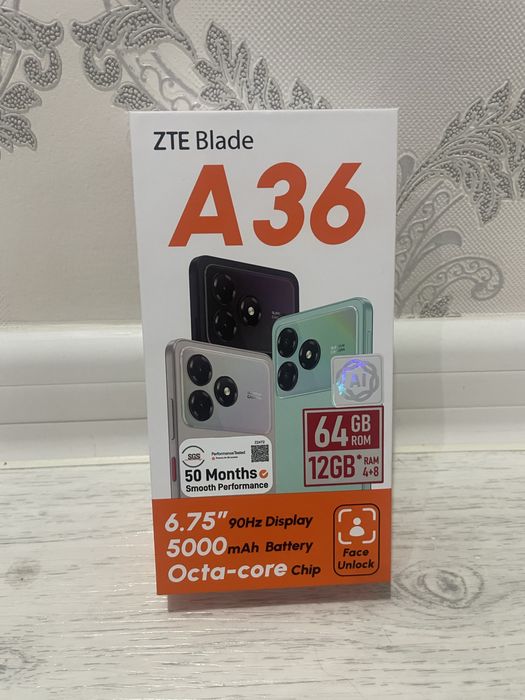 ZTE A36 64gb новый