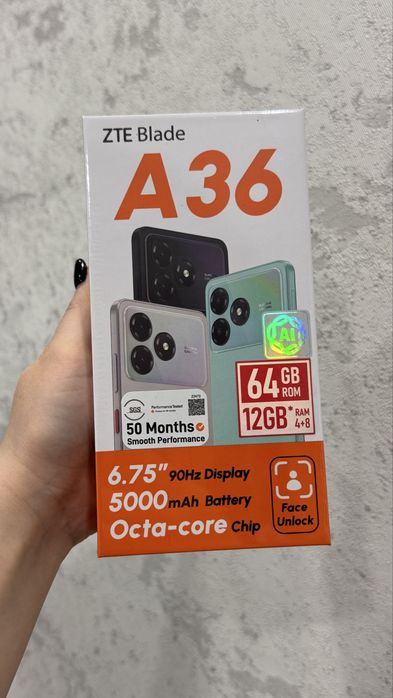 Новый теоефон Zte blade A36