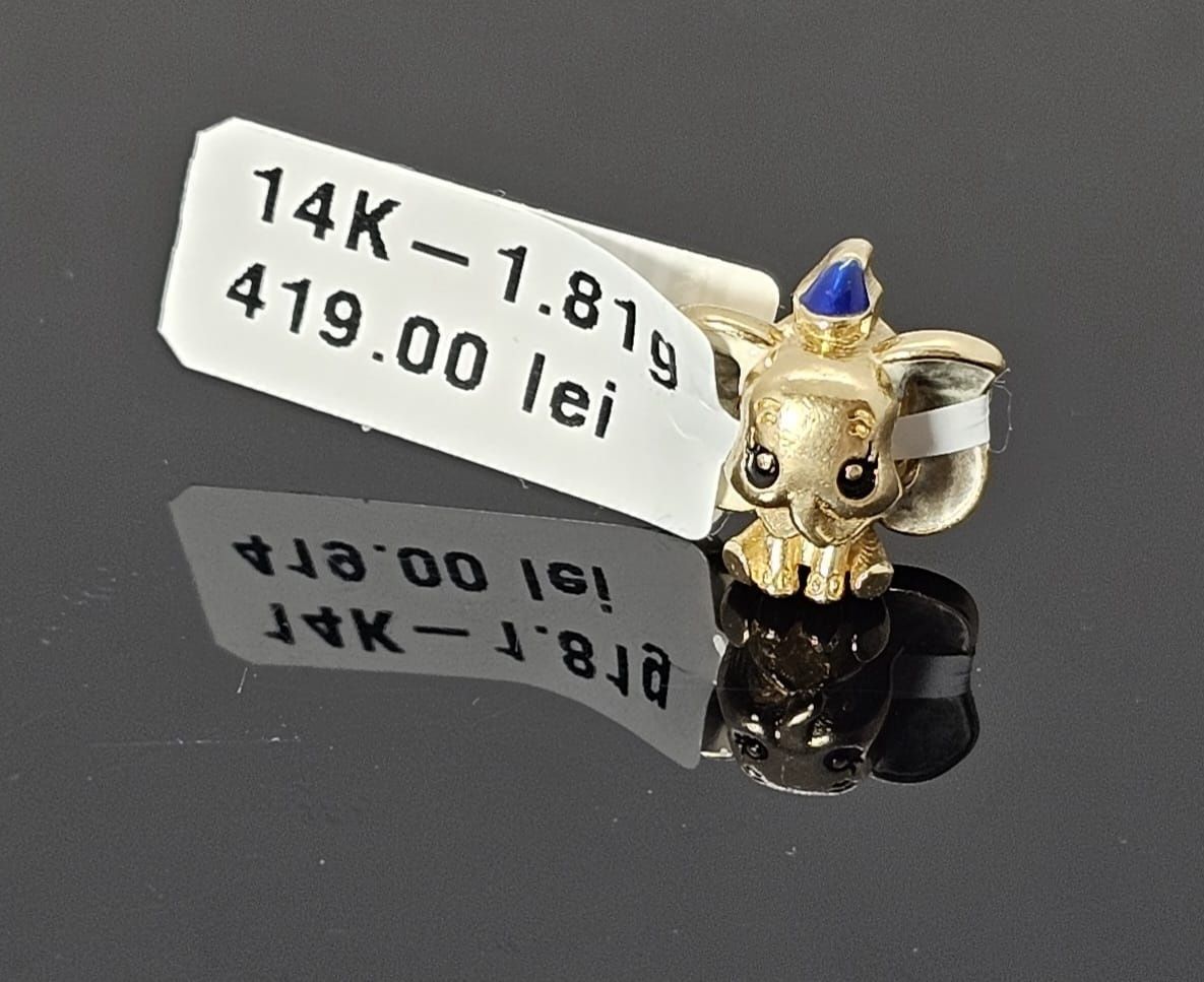 Charm aur 14k 1.81g