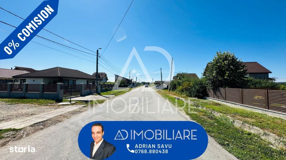 Vânzare teren intravilan și case individuale, comision 0%