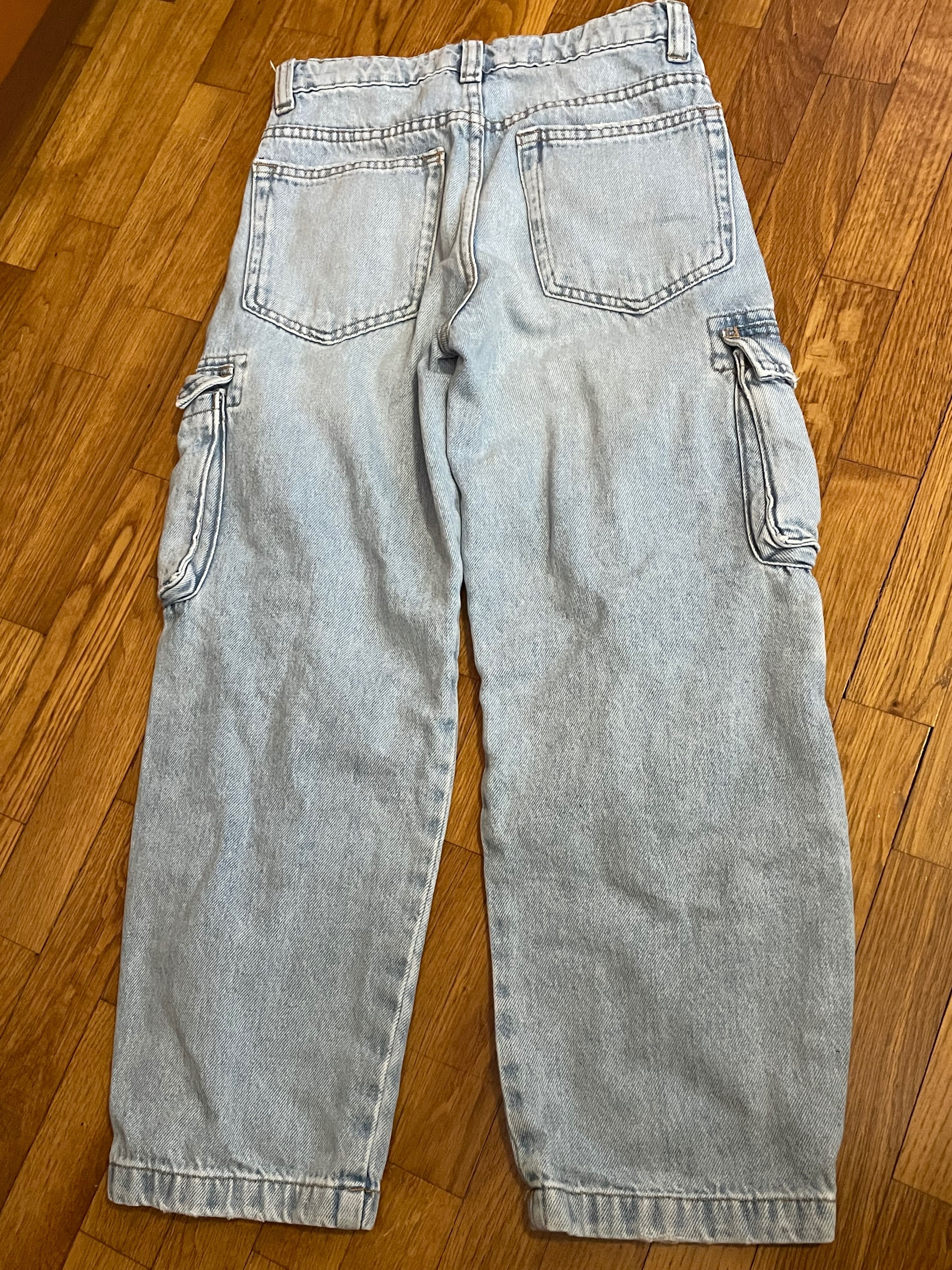 Zara Cargo Jeans 134, 9 г