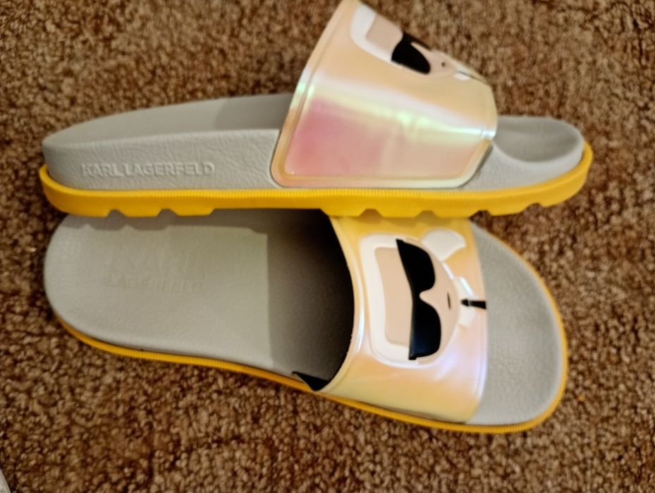 Șlapi damă Karl Lagerfeld, mărimea 37