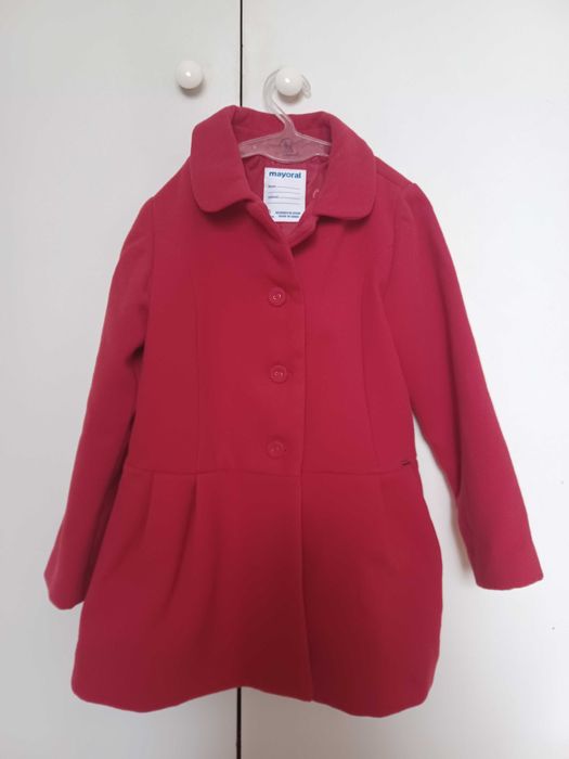 Кокетно есенно-зимно палтенце Mayoral, безупречно състояние, р-р 110