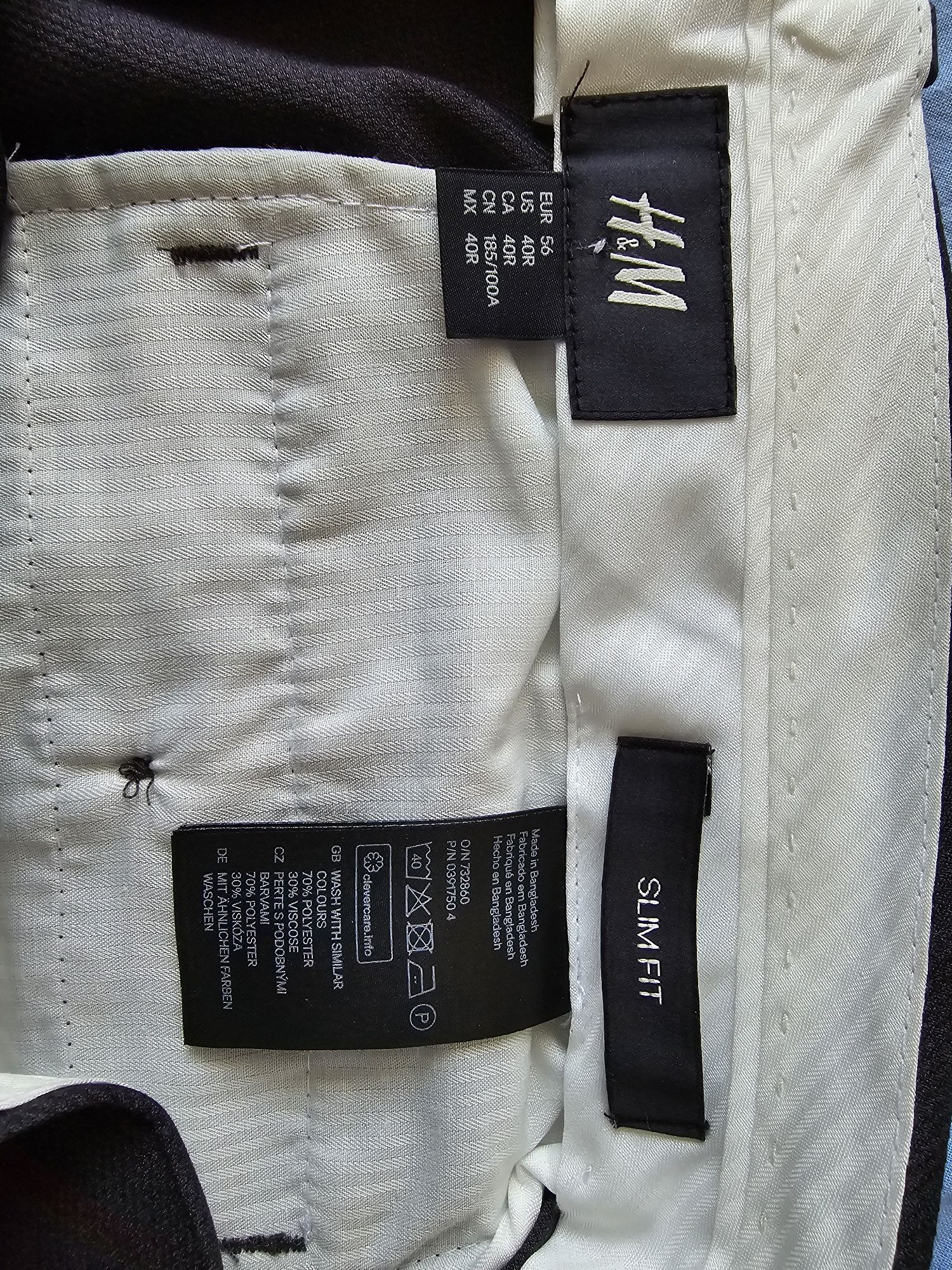 Pantaloni bărbați H&M  pt costum elegant business