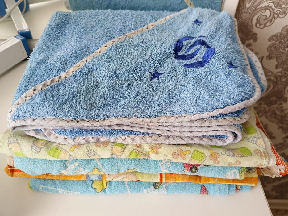 Продам пеленки  хб и полотенце детское