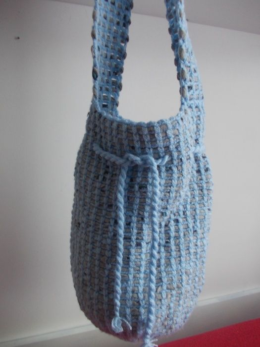 Плетени на една кука чанти