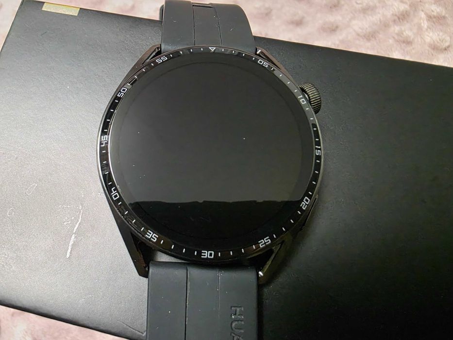 Huawei Watch GT3, 46mm Active Edition Black, IMPECABIL, garantie