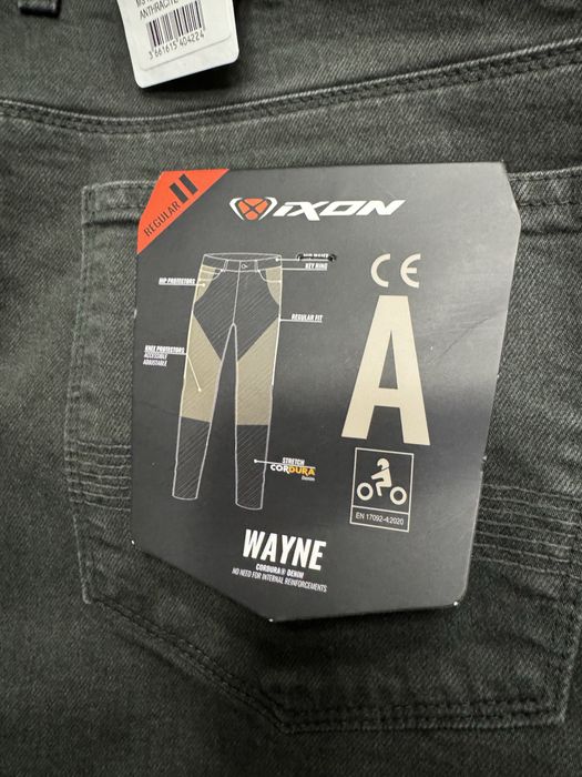 Дънки ixon, за мотор, със свалящи се протектори