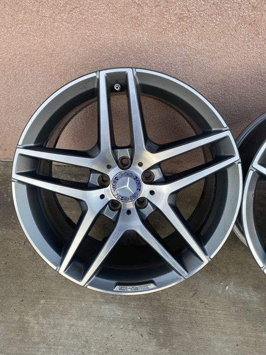 4бр лети джанти 19 цола за мерцедес/mercedes/ 5х112/ет.38/ц.отв.66.6/
