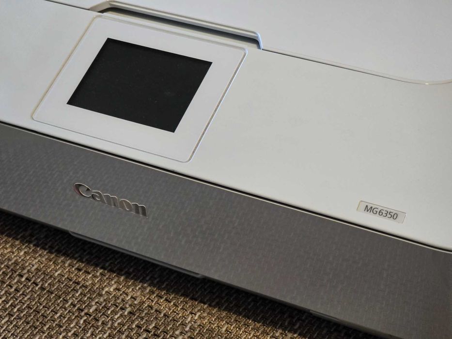 Принтер мастиленоструен Canon PIXMA MG6350 - ЗА ЧАСТИ!!! (работи)