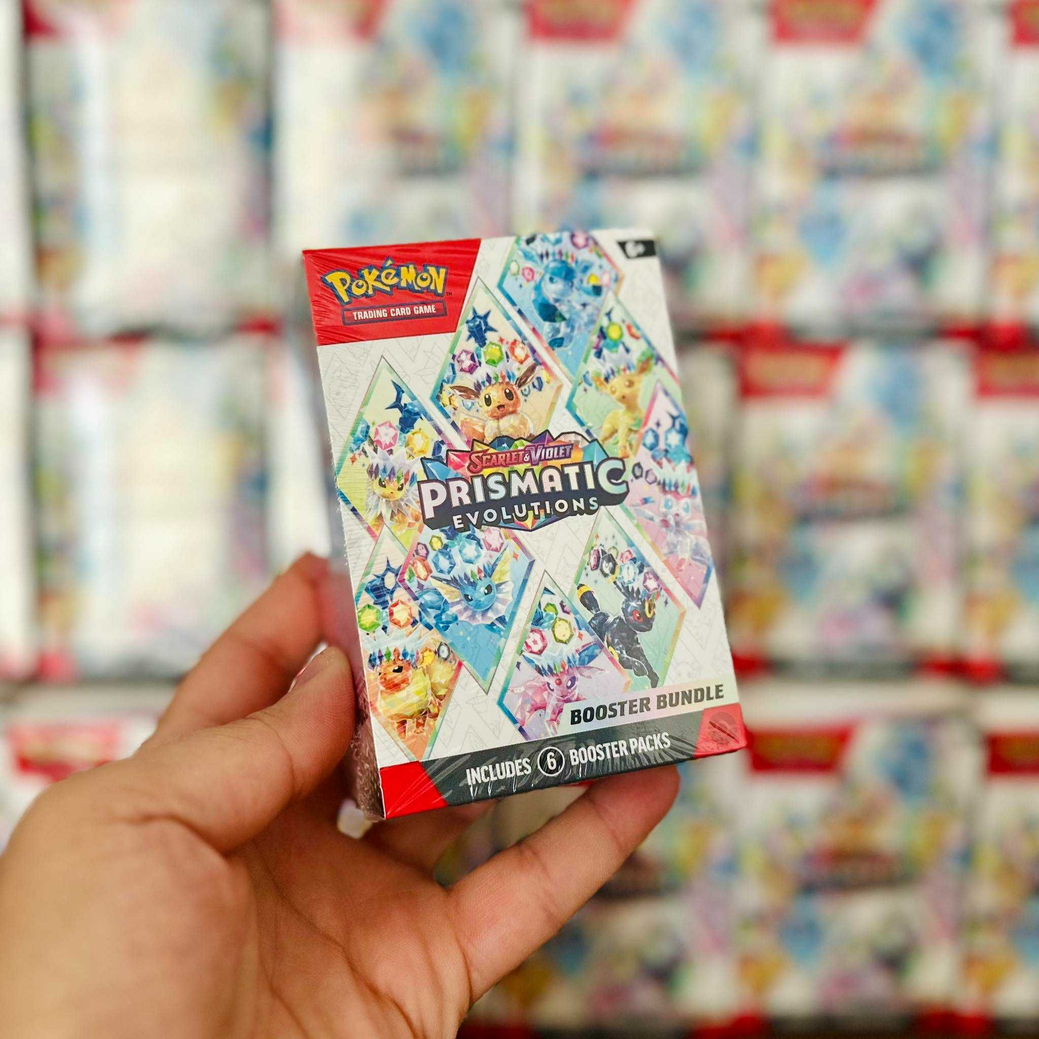 Pokemon TCG: Scarlet & Violet 8.5 Prismatic Evolutions Booster Bundle
