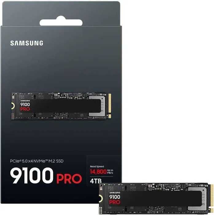 SSD накопитель Samsung 9100 Pro 4ТБ, M.2 2280, PCIe 5.0