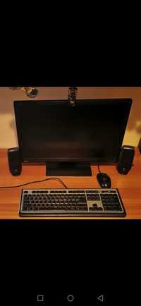 Monitor+tastatura+mouse+boxe+camera web