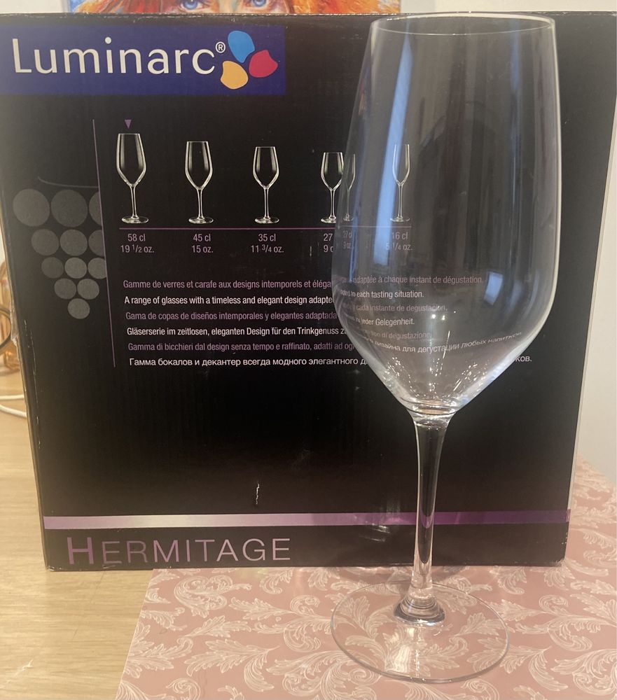Pahare de vin noi Luminarc
