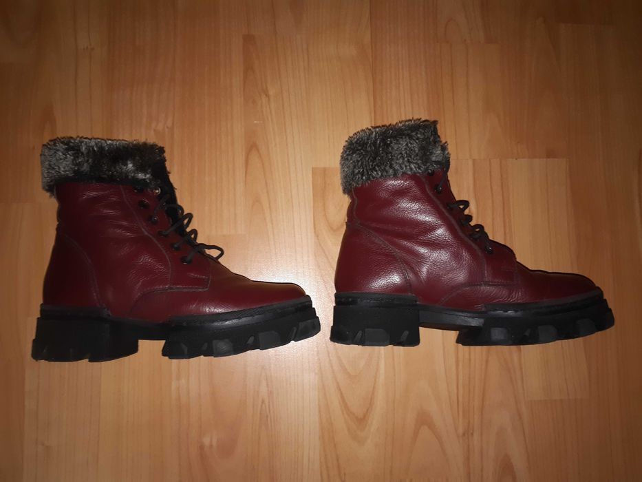 Ghete iarna piele fetite, Marelbo, marime 32