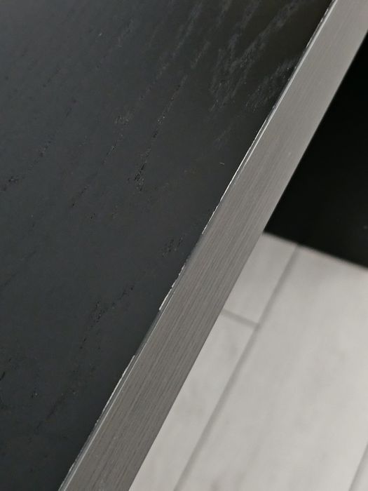 Birou Malm (IKEA) negru 140x65